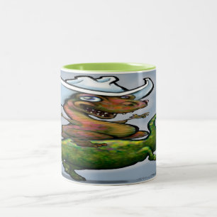 Dinosaurussen Two-Tone Coffee Mok