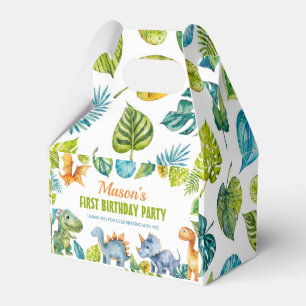 Dinosaurussen Verjaardagsgunstbox Bedankdoosjes