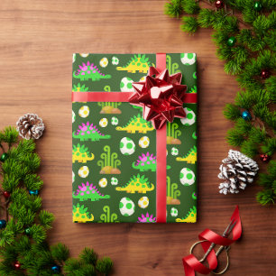 Dinosaurussen. Verpakkingspapier Cadeaupapier