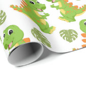 Dinosaurussen. Verpakkingspapier Cadeaupapier (Rol Hoek)