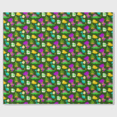 Dinosaurussen. Verpakkingspapier Cadeaupapier (Vlak)