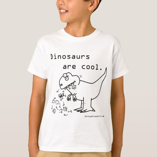 dinosaurussen zijn cool t-shirt (Voorkant)