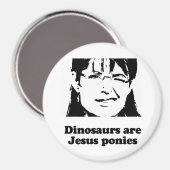 Dinosaurussen zijn Jezus pony's Magneet (Voorkant / Achterkant)