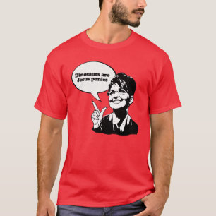 Dinosaurussen zijn Jezus pony's T-shirt