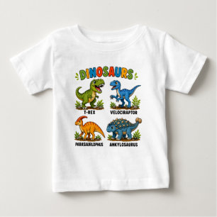 Dinosaurussoorten leren voor kinderen