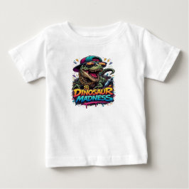 Dinosauruswaanzin — Feestbeest T‑Rex‑afbeelding