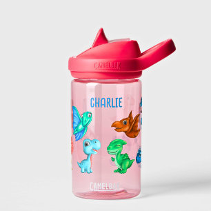 Dinosauruswaterfles, Kinder Schattigee Dino Waterfles