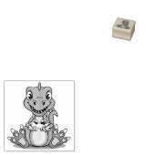 dinosauruszegel rubberstempel (Gestempeld)