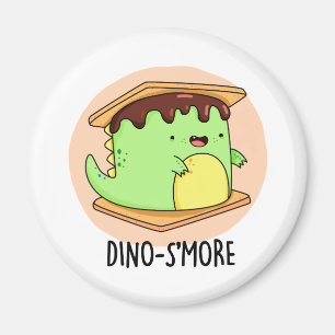 Dinosmore Grappige Dinosaurus Pun Magneet