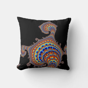 Dinozaur - Fractal Art Kussen