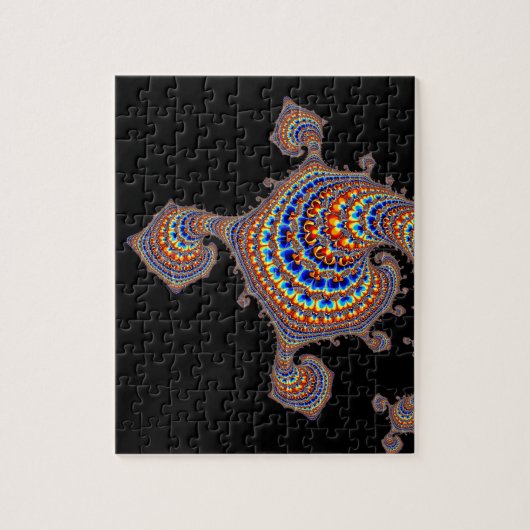 Dinozaur - Fractal Art Legpuzzel (Verticaal)