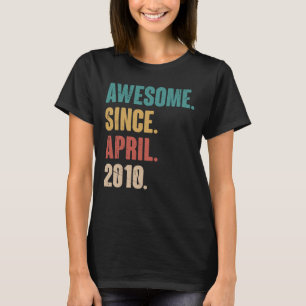 Dinsdag 13 april 13 jaar oud azijnmerk t-shirt