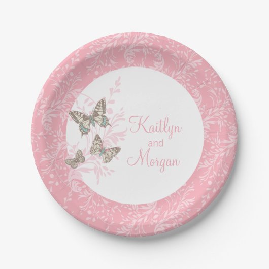 Dinsdag 3 inktvlinder roze witboek bord (Voorkant)