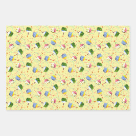 Dinsdag Cupcake Celebration Wrapping Paper Sheets