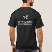 Dinsdag Night Tech Separate Ways Shirt (Achterkant)