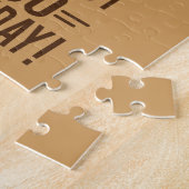 Dinsdag Taco? Elke dag Taco! Legpuzzel (Zijkant)