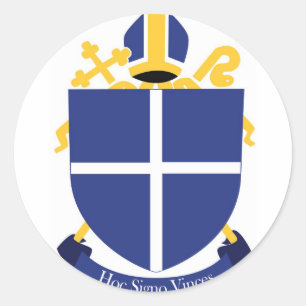 Diocese van het Heilige Kruis - Sticker - volledig