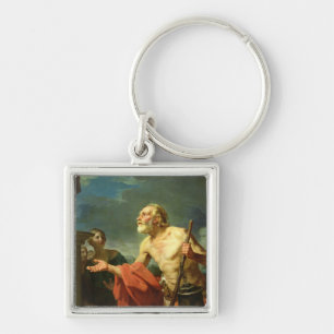 Diogenes Asking for Alms, 1767 Sleutelhanger
