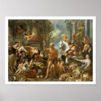 Diogenes Searching for an Honest Man, c.1650-55 (o