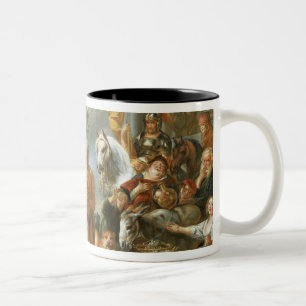 Diogenes Searching for an Honest Man, c.1650-55 (o Tweekleurige Koffiemok