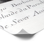 Diogo Barbosa Machado Poster (Hoek)