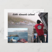 Diomede 4 briefkaart (Voorkant / Achterkant)