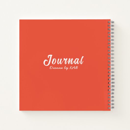 Dionne par KAB Journal (Dos)