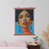 Dionne par KAB Wood Tachetée Tapisserie murale (Chambre à coucher)