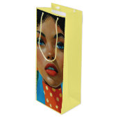 Dionne van KAB Wine Gift Bag Wijn Cadeautas (Voorkant Gekanteld)