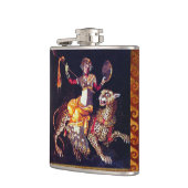 DIONYSOS MET EEN GROOTSCHALIGE LEOPARD Griekse moz Heupfles (Links)