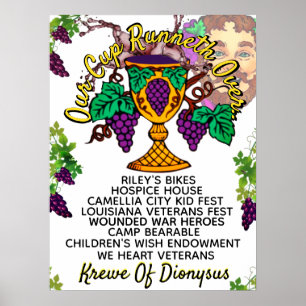Dionysus Coupe Runneth Over 2 Poster KOD 72marketi