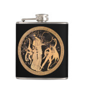 Dionysus en de Satyrs Heupfles (Voorkant)