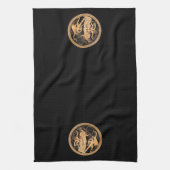 Dionysus en de Satyrs Theedoek (Verticaal)