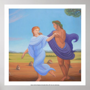 Dionysus en Kore Poster
