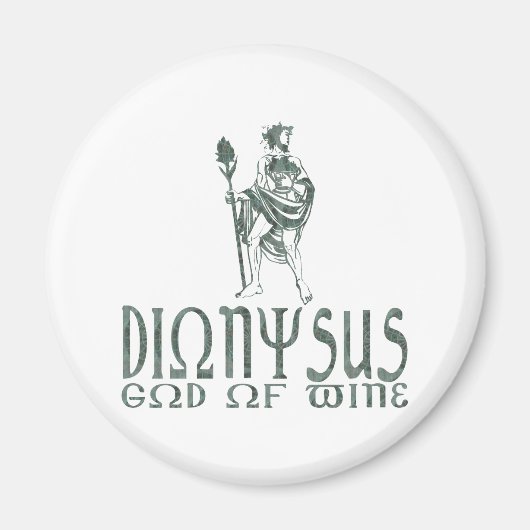Dionysus Magneet (Voorkant)