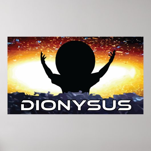 Dionysus Poster - Extra groot (Voorkant)