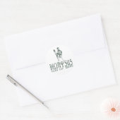 Dionysus Ronde Sticker (Envelop)