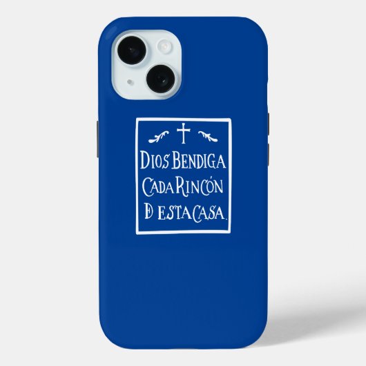 Dios bendiga cada rincon Case-Mate iPhone case (Achterkant)