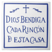 Dios bendiga cada rincon tegeltje (Voorkant)