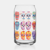 Dios de La Muertas Blikvorm Glas (Rechts)