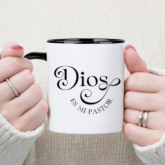 Dios Es Mi Pastor Spaans christelijk koffiekopje Mok