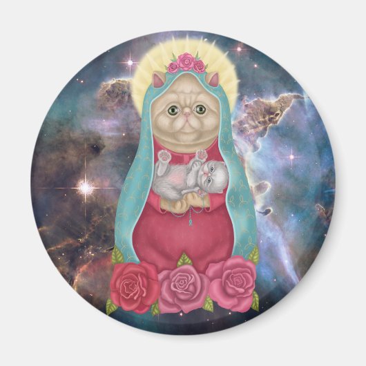 Dios Meows Magneet (Voorkant)