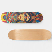 Diosa Maya Ixchel Skateboard (Horizontaal)