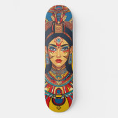 Diosa Maya Ixchel Skateboard (Voorkant)
