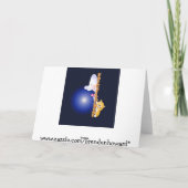 Dip chance drôle de plongée Joyeux Noël Carte soeu (Dos)