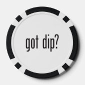 dip gekregen pokerchips (Achterkant)