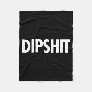 Dip Grappige Sarcastische Nieuwigheid Zeggen Grap Fleece Deken