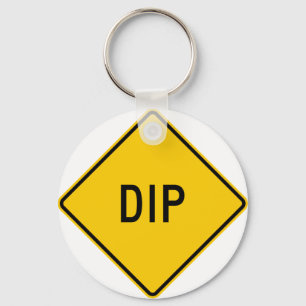 Dip Smartbord voor waarschuwing Sleutelhanger