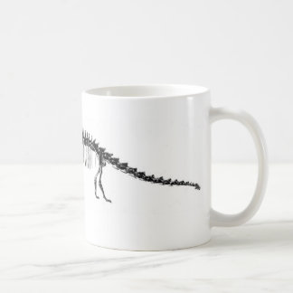 Diplodocus Dinosaur Antiek Print Koffiemok