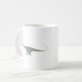 Diplodocus Dinosaur Koffiemok (Voorkant links)
